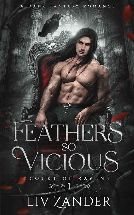 Feathers so Vicious: A Dark Fantasy Romance (Court of Ravens Book 1)